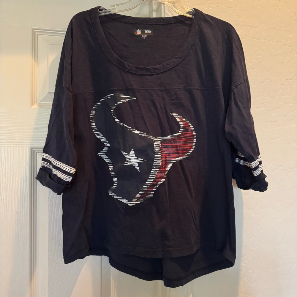 Houston Texans T Shirt NFL Official Team Apparel WoMen’s Sz XL football